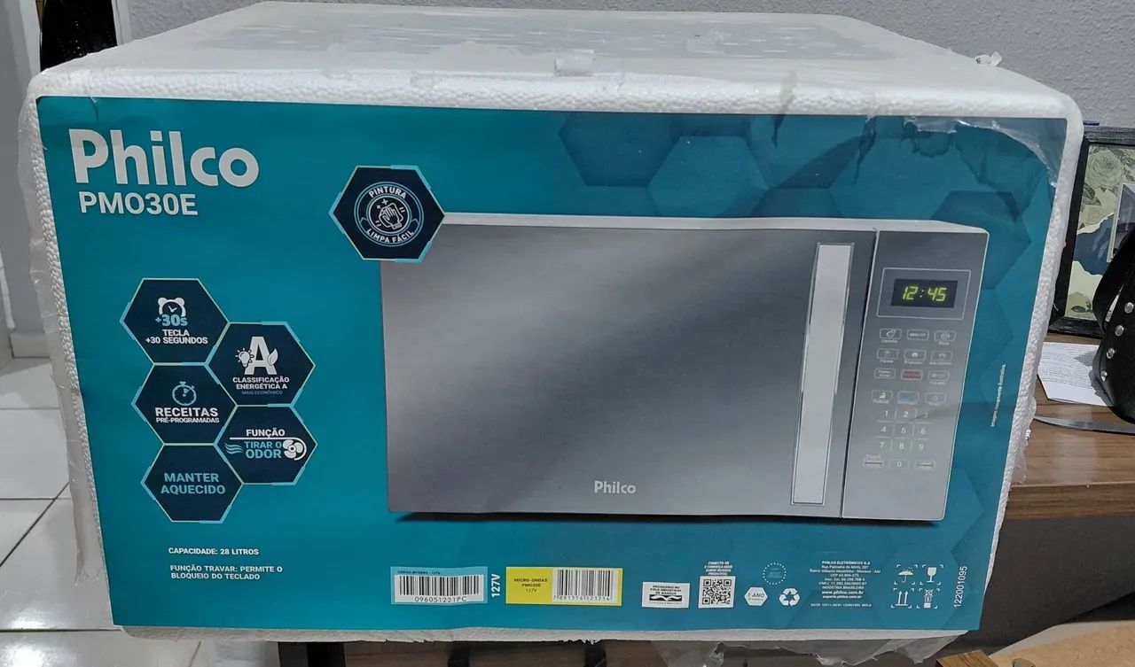 Micro-ondas novo Phlico 28L
