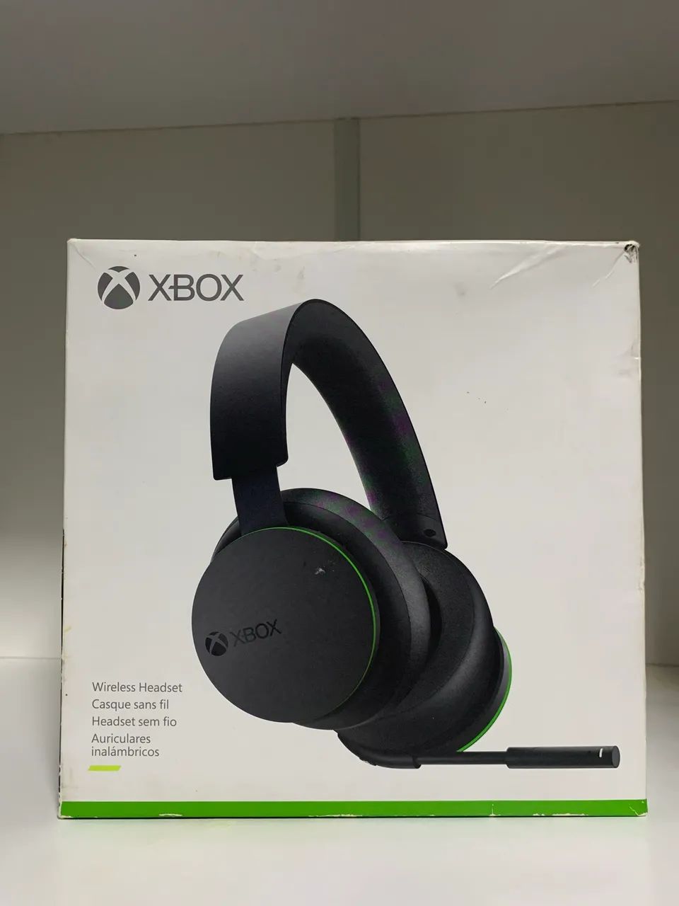 Headset Xbox original sem fio Bluetooth 