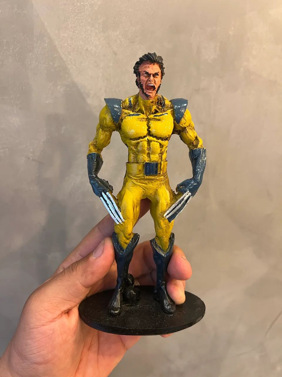 Boneco Resina Gamer Wolverine 