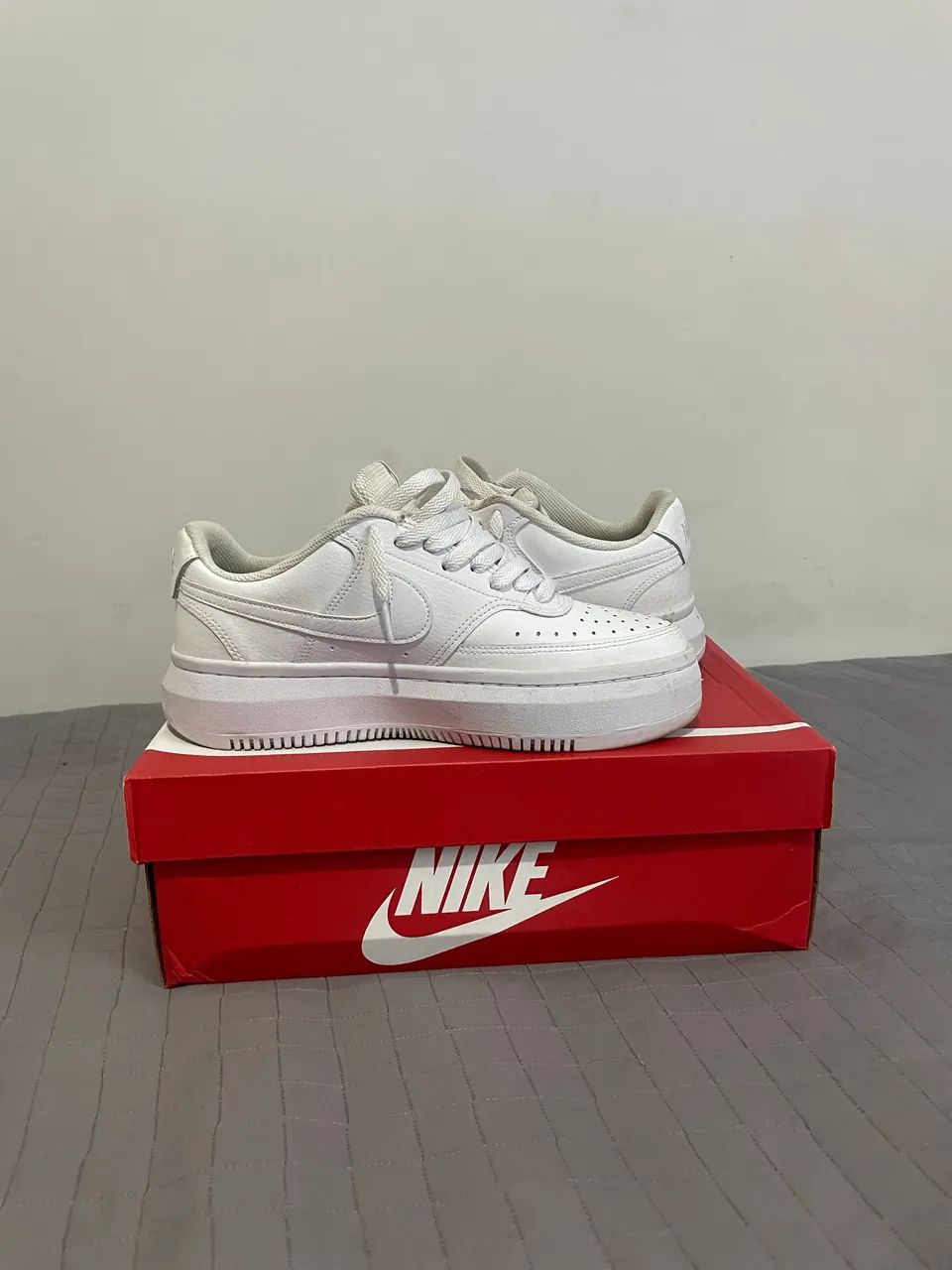 Tênis Nike Curt Vison alta branco 39
