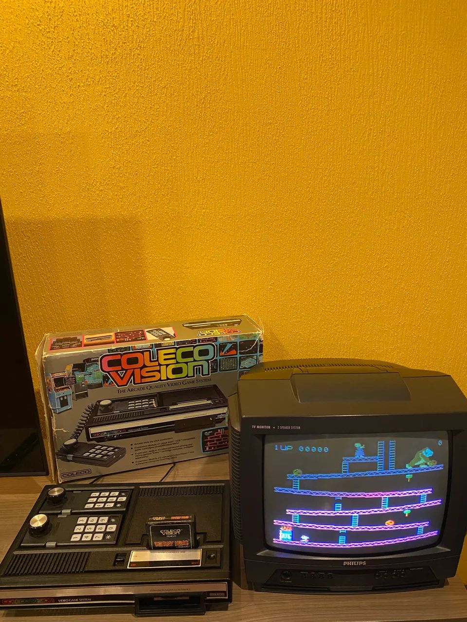 Console coleco vision original funcionando 