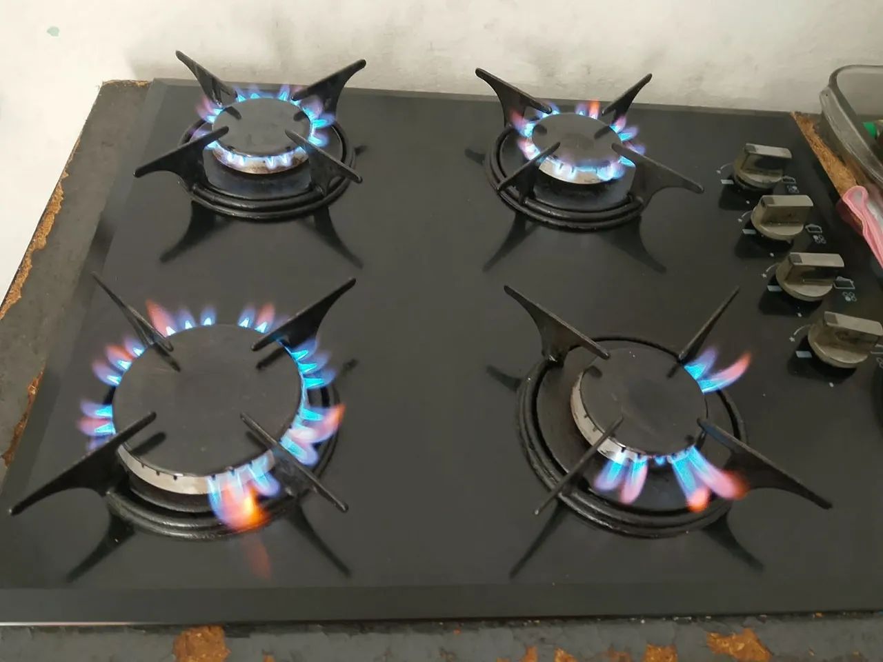 cooktop + balcão
