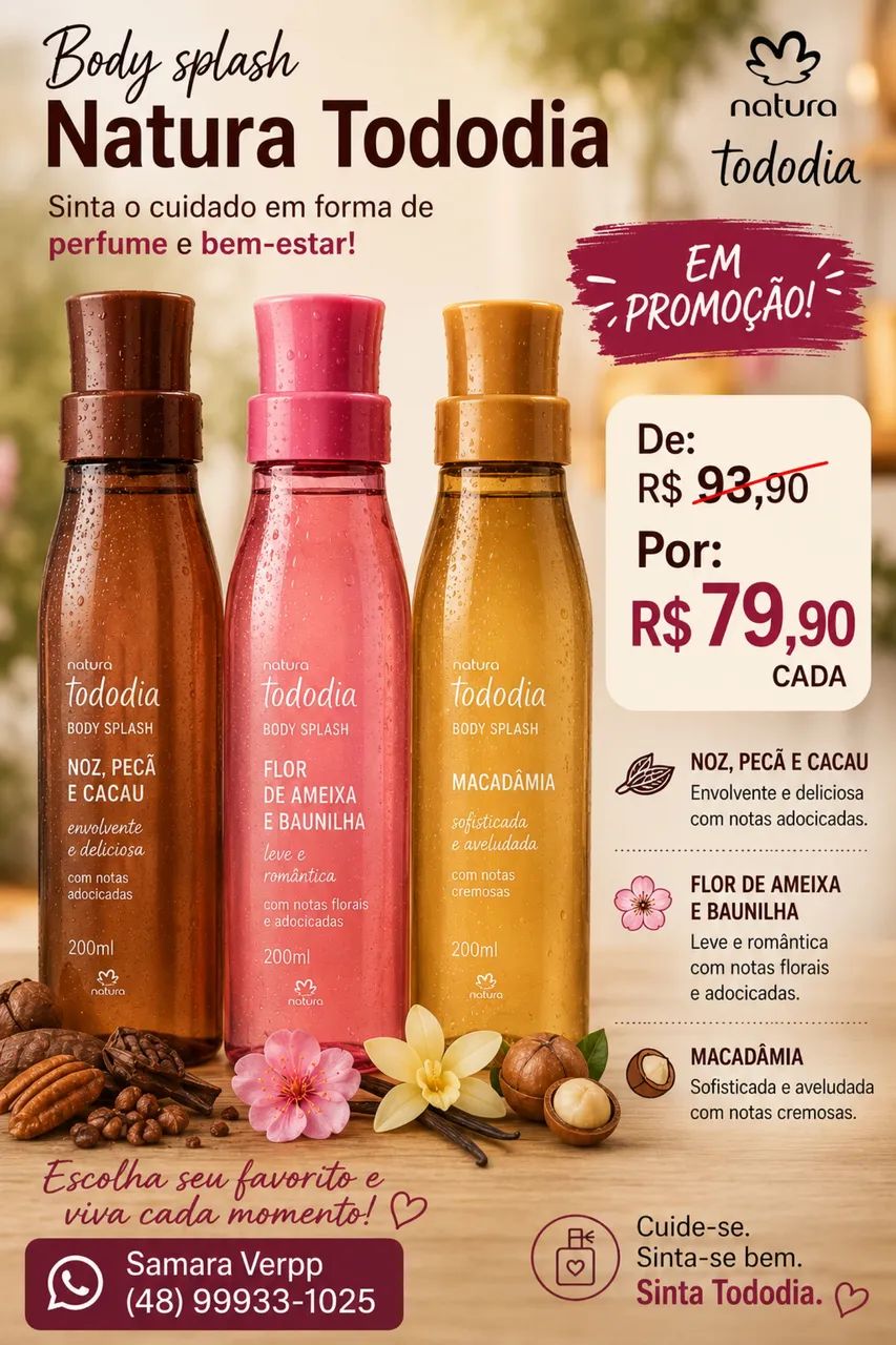 Body splashs Natura Tododia 