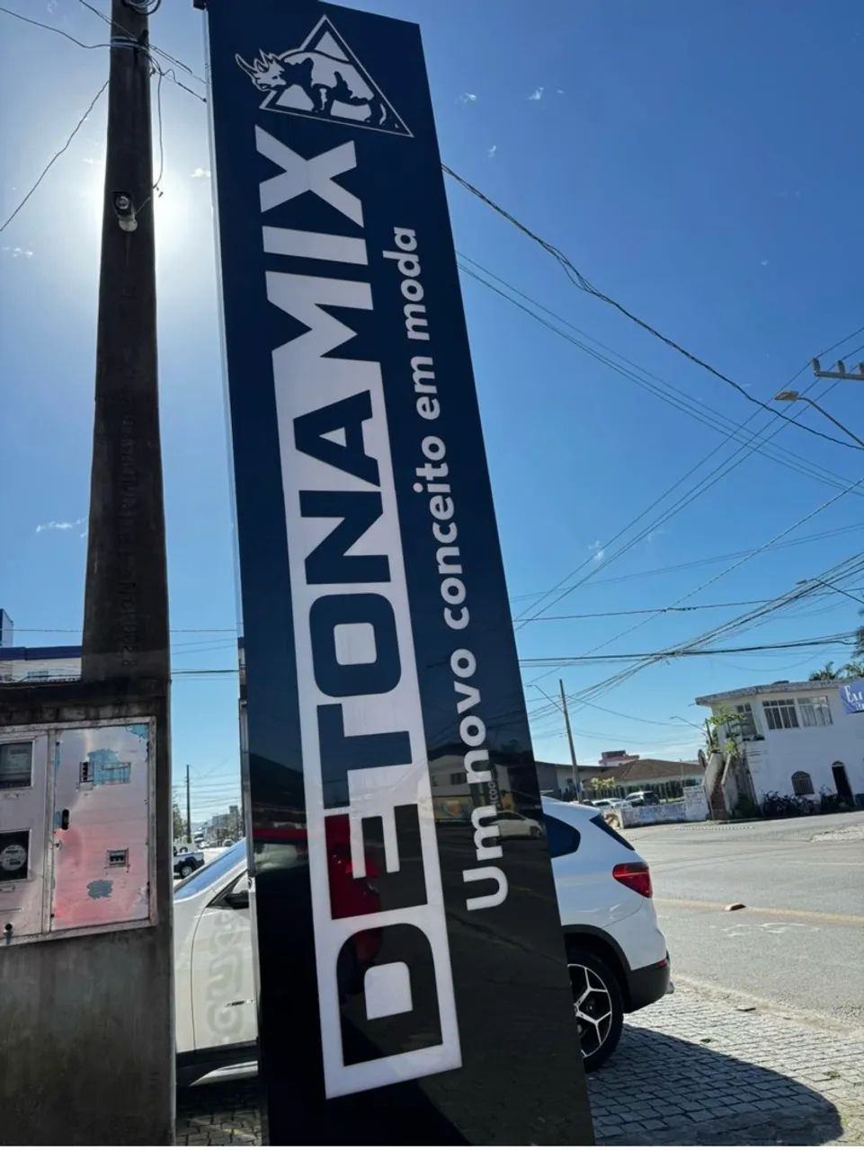 Placa totem 
