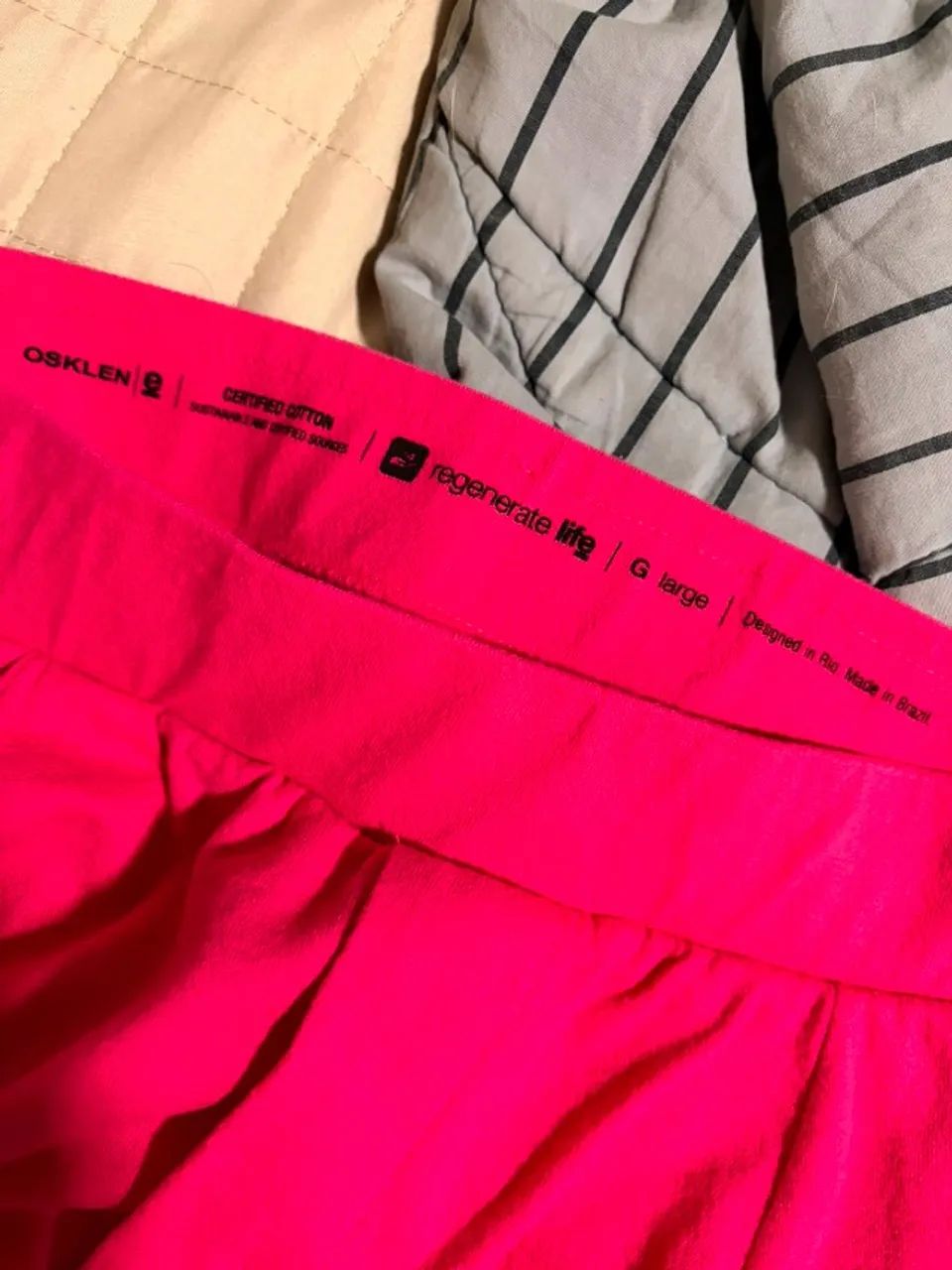 Calça Moletom OSKLEN - ROSA - Foto 2