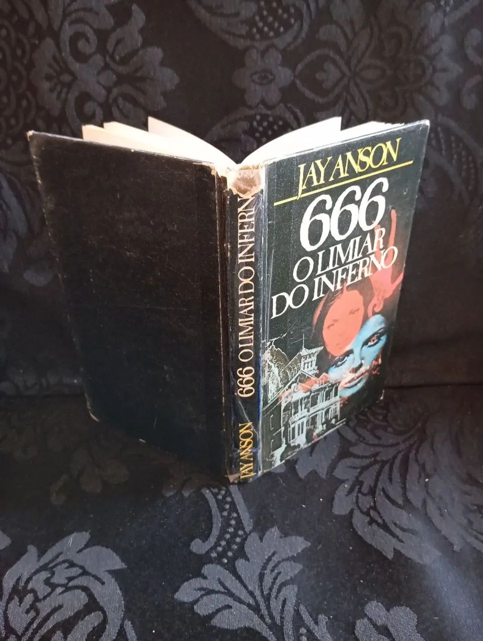 666 O limiar do inferno livro de Jay Anson clássico promoção  - Foto 2