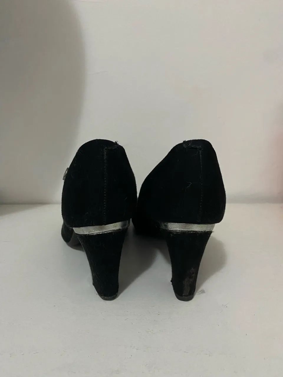 Scarpin vizzano preto 35 - Foto 2
