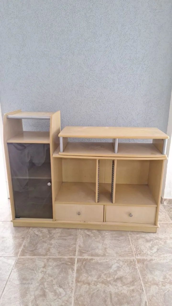 Estante Rack para TV base giratória  - Foto 2