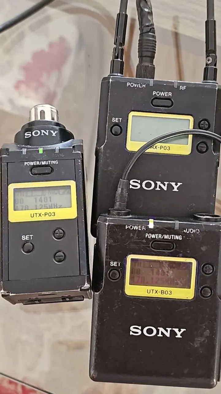 Microfone sem fio Sony  - Foto 4