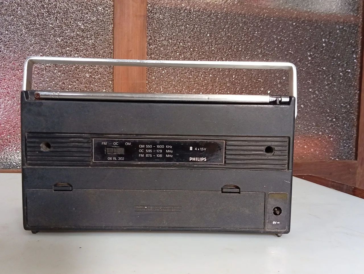rádio philips antigo usado estado - Foto 4