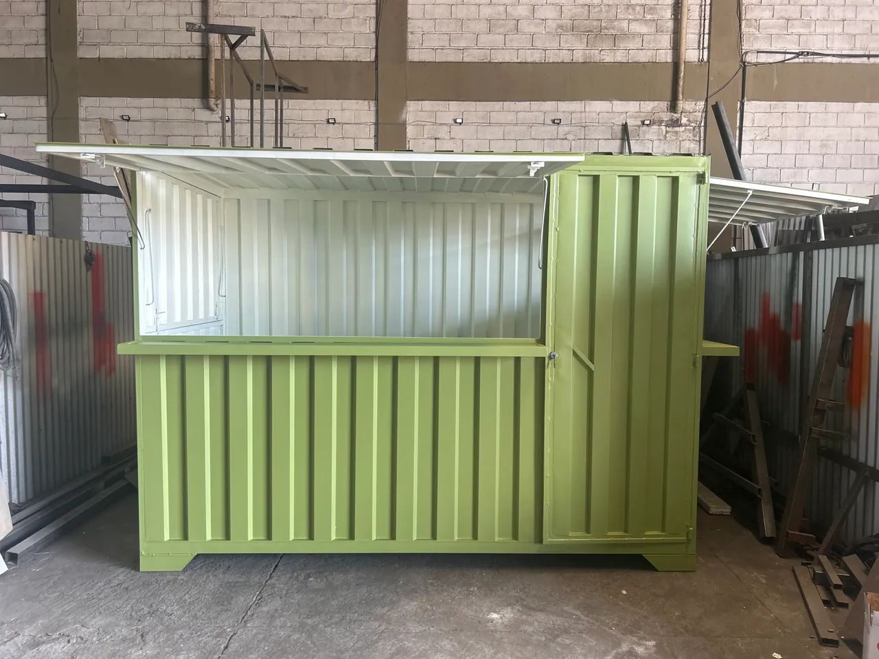 Container lanchonete rápido prático bonito - Foto 4