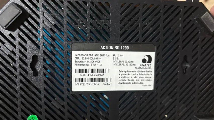 Roteador Intelbras Action Rg1200  - Foto 2