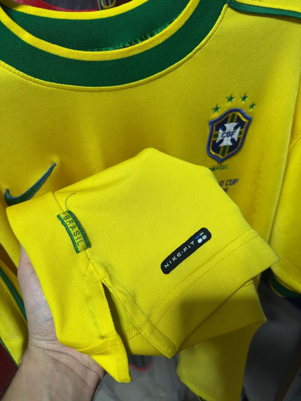 Camisa Seleção Brasil - 1998  - Foto 4