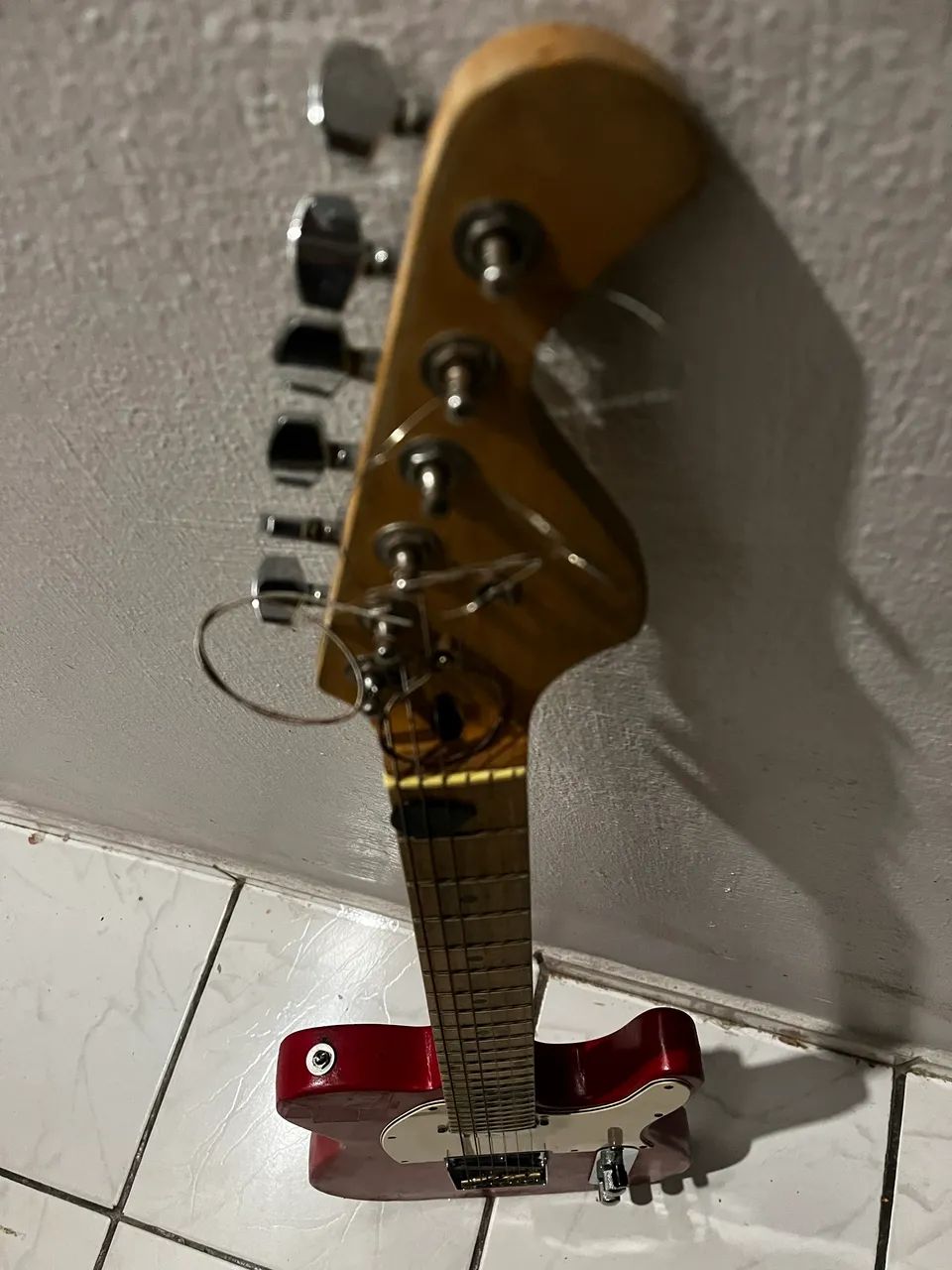 Guitarra Telecaster Vermelha  - Foto 5