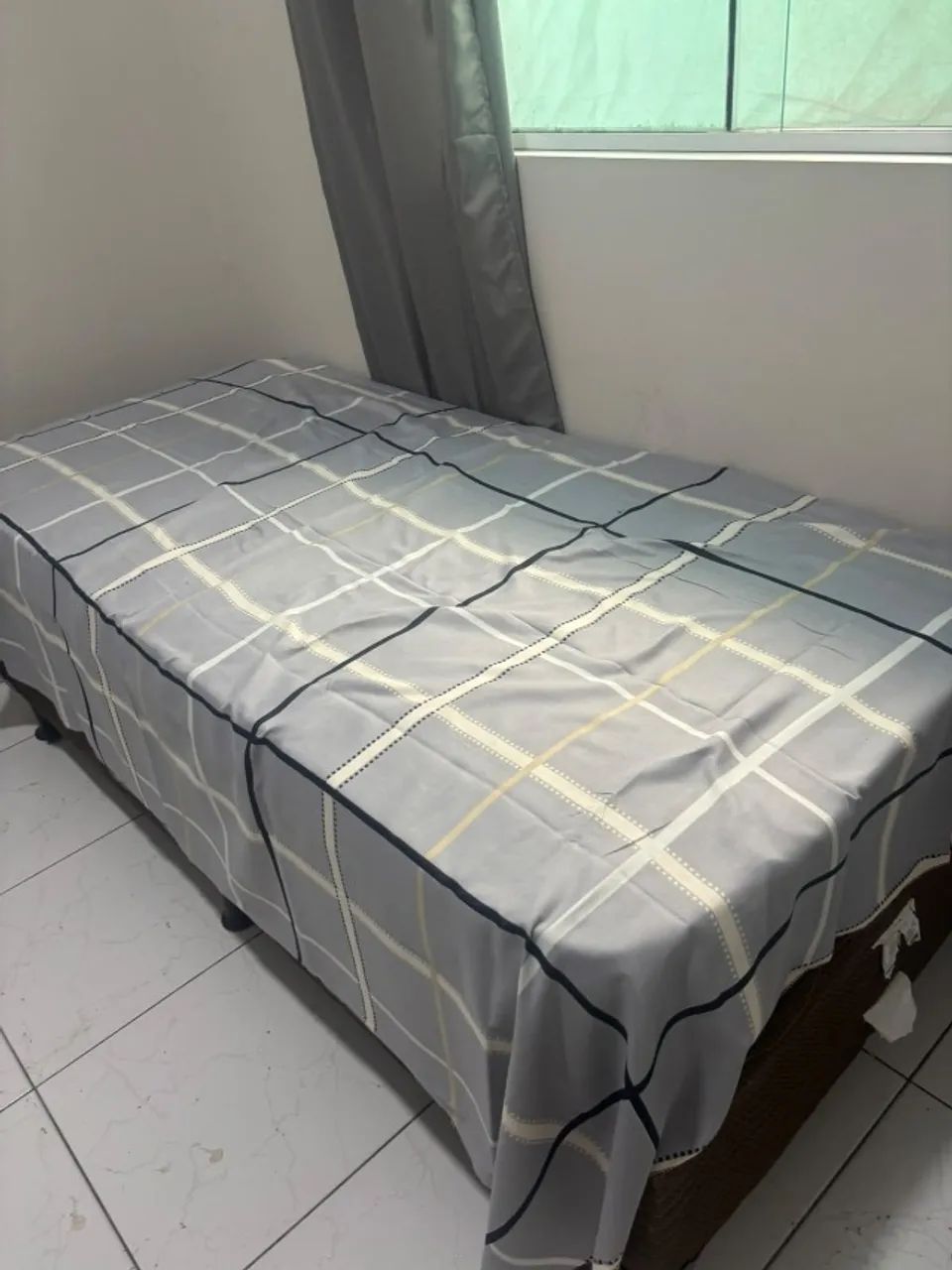 Cama de Solteiro com Colchão 