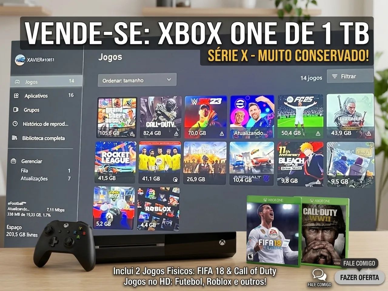 Vendo Xbox