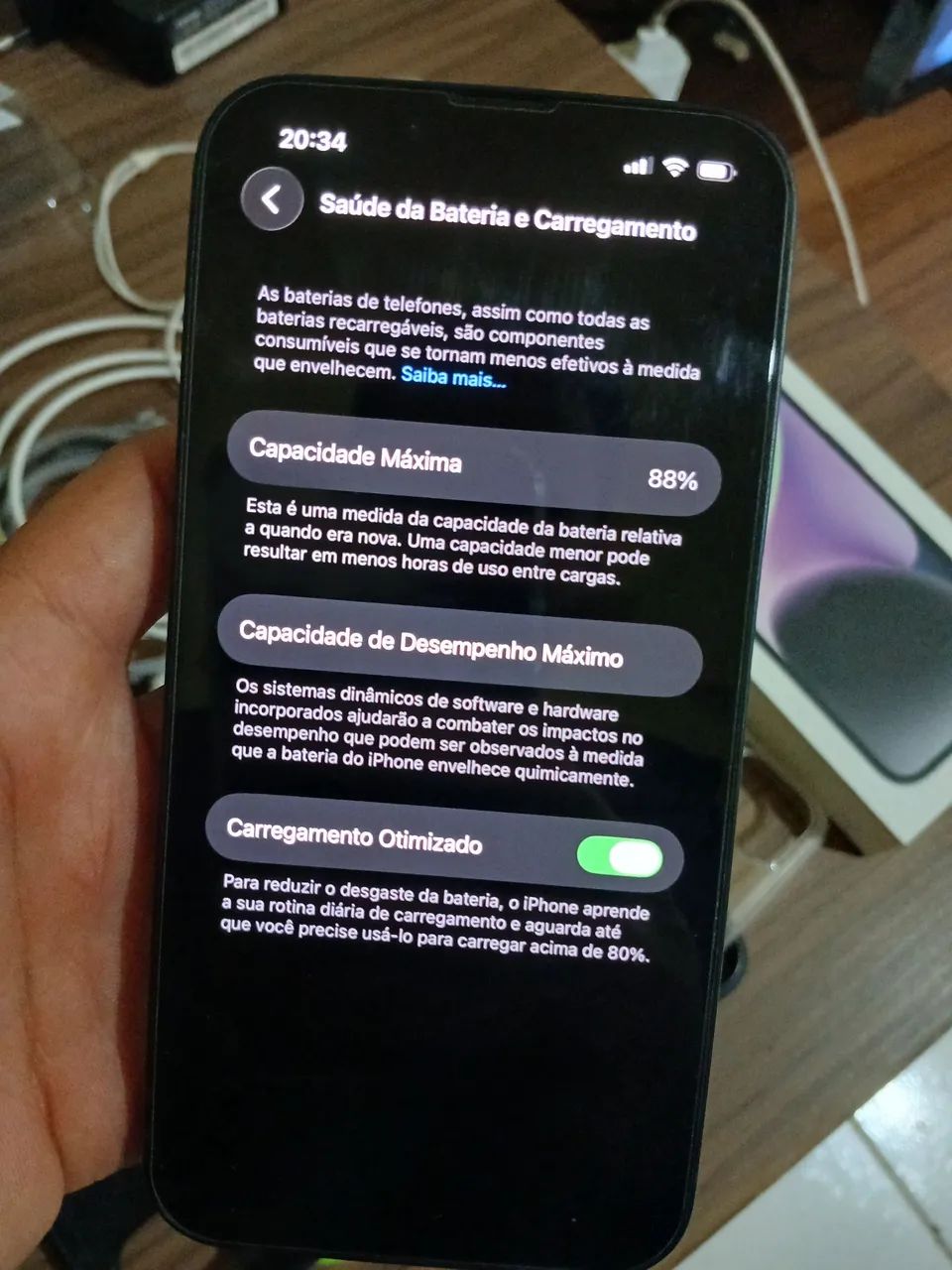 Iphone 14 meia noite 128 gb - Foto 3