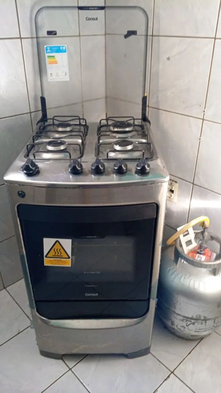 Fogão 4 bocas automático 
