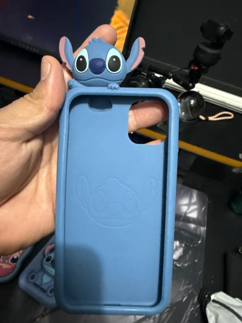 Capa 3D Stitch para iPhone 11 Antichoque Proteção Completa - Foto 5