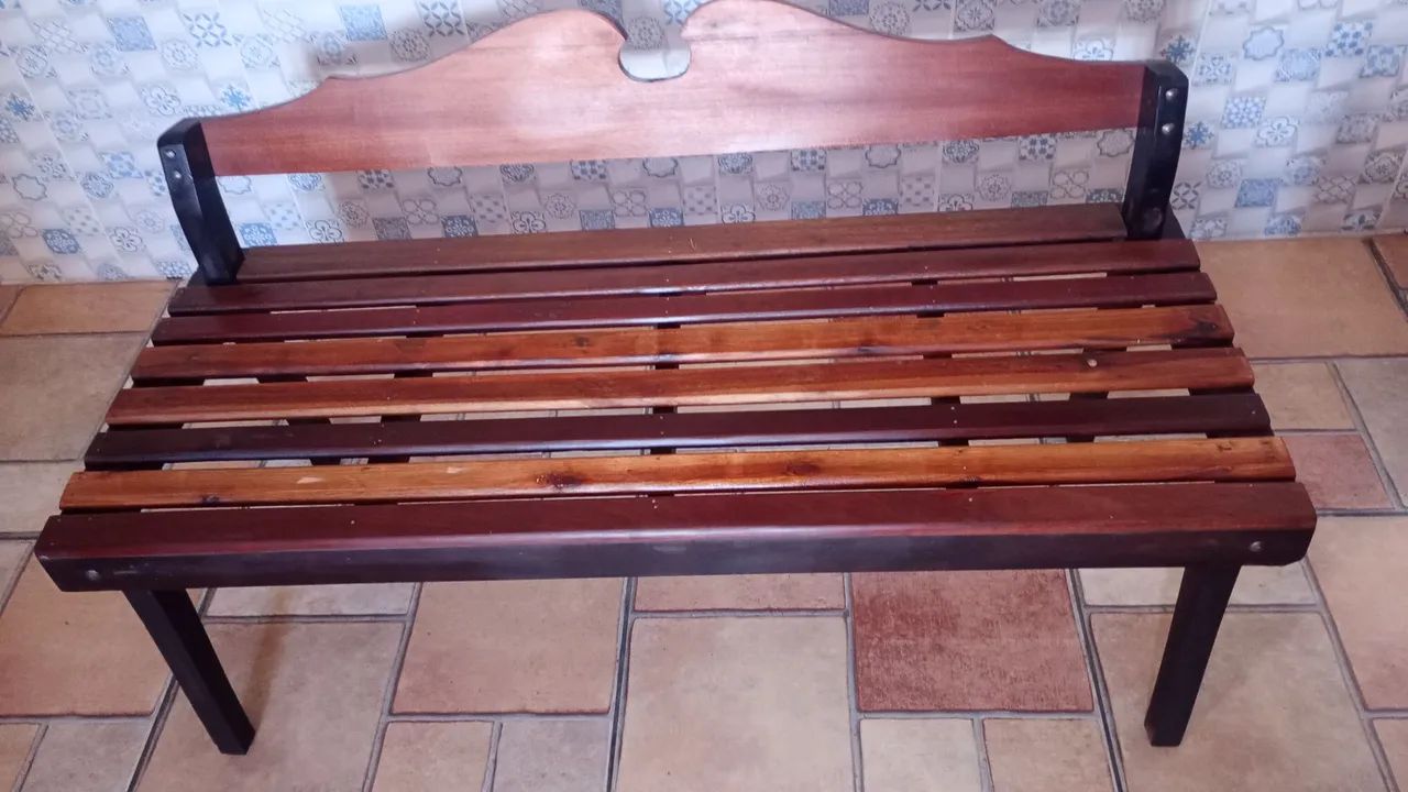 Banco de madeira  - Foto 3