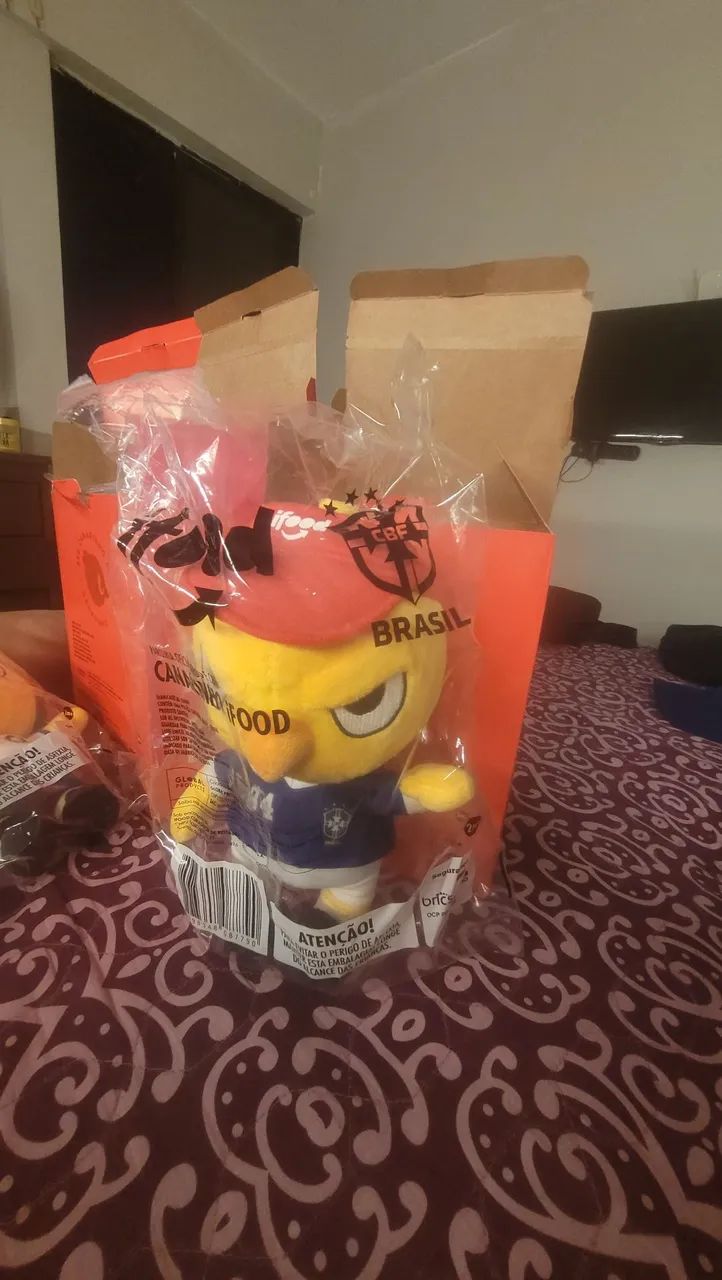 Canarinho Ifood 1994 Pelúcia 