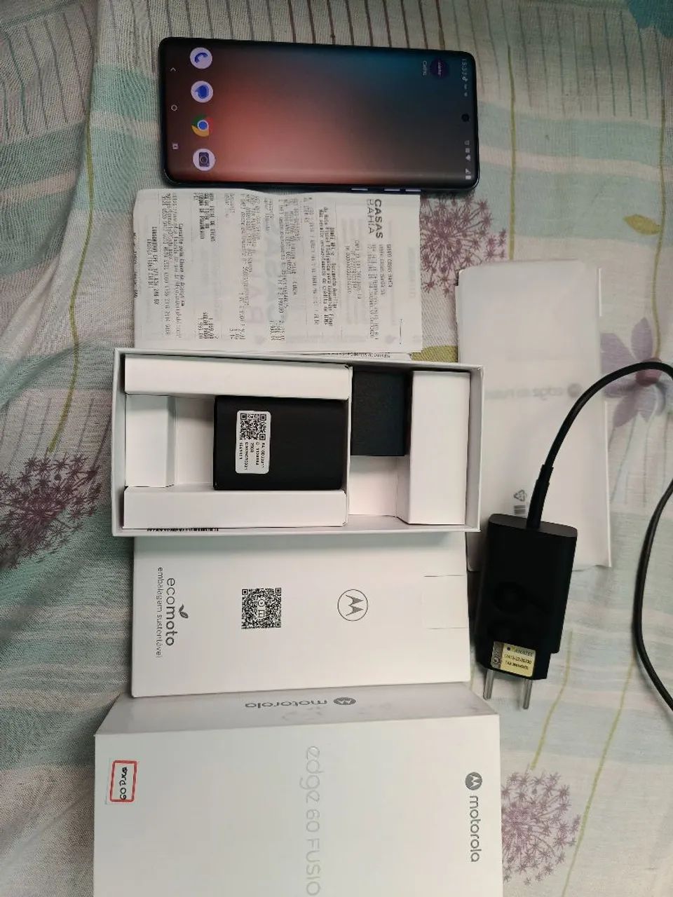 MOTO EDGE 60 FUSION COMPLETO NA CAIXA!!