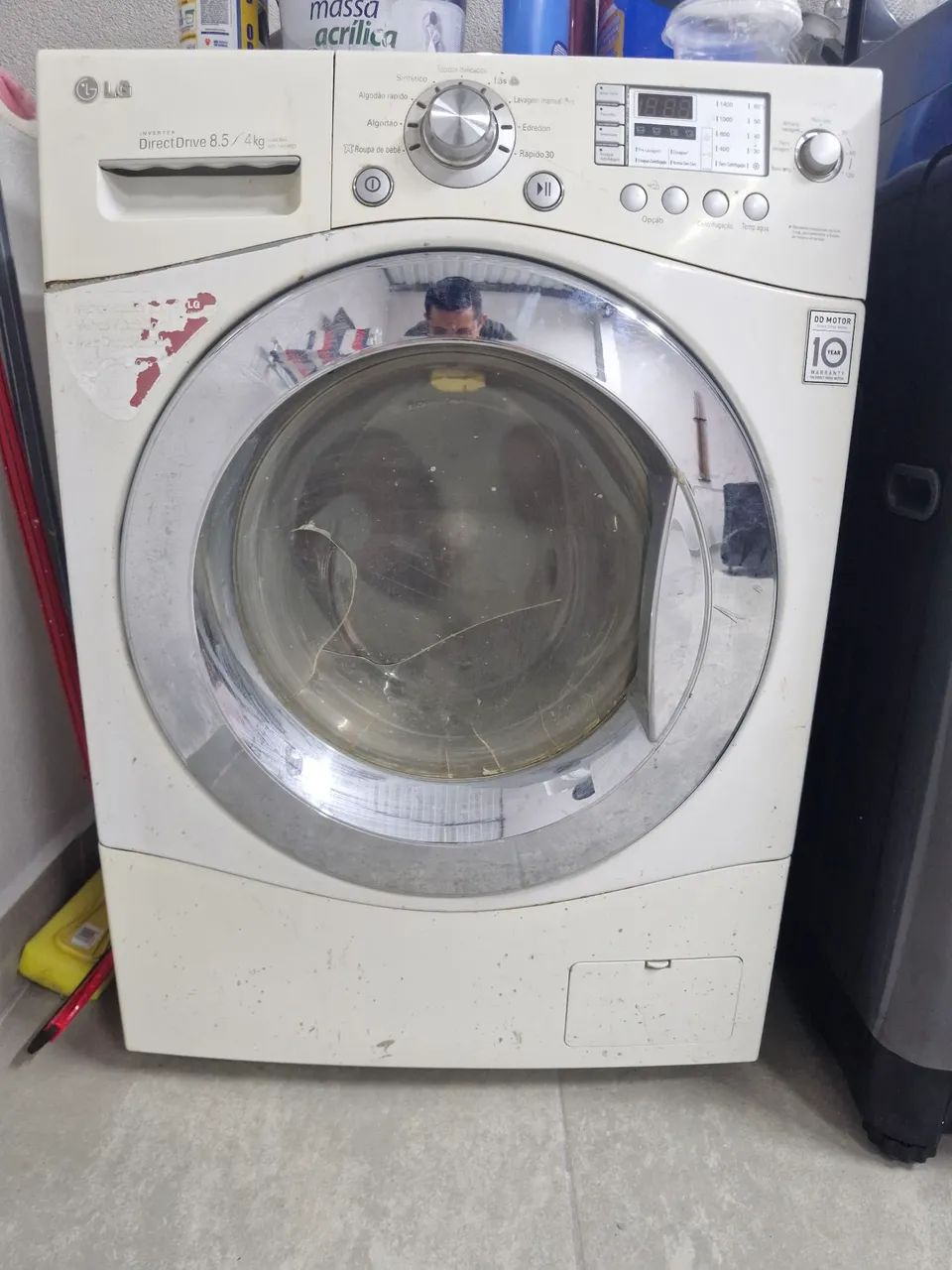 Maquina Lava e Seca LG 4kg c/ Defeito