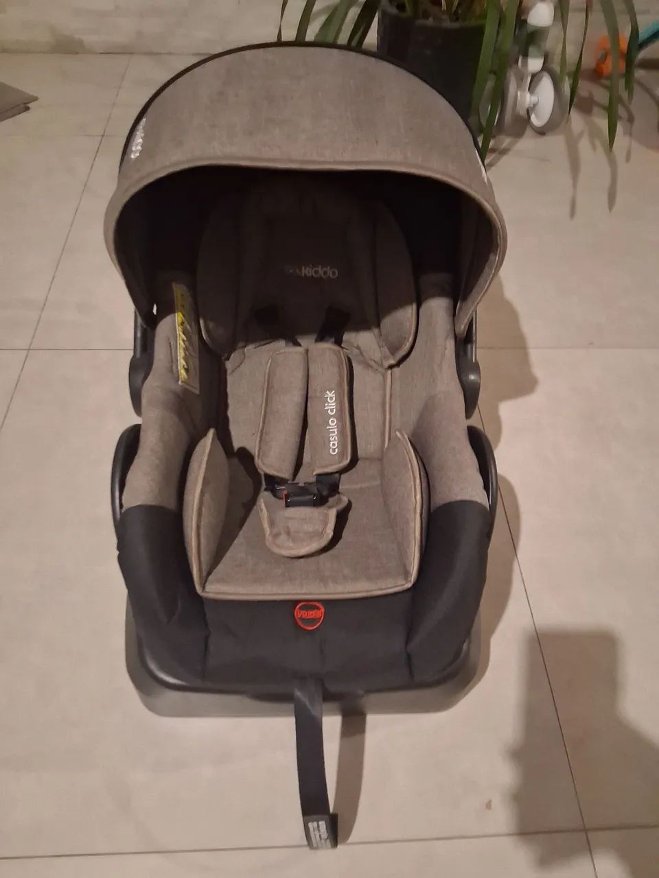 Bebê conforto Kiddo Casulo click Marron  - Foto 2