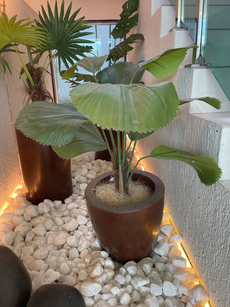 Vasos com planta artificial  - Foto 2
