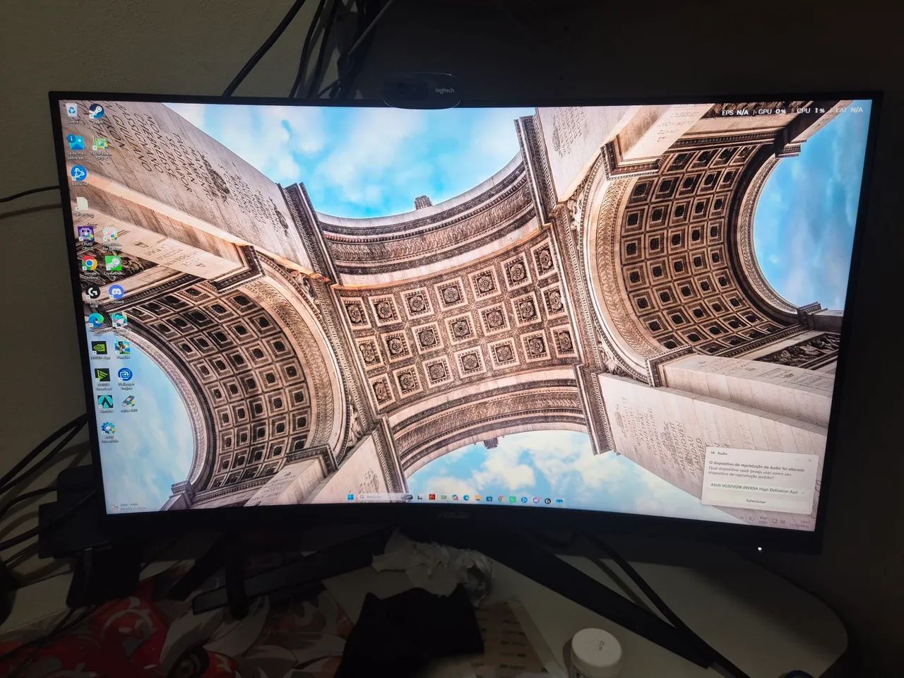 Monitor asus 32 polegadas 2k - Foto 4