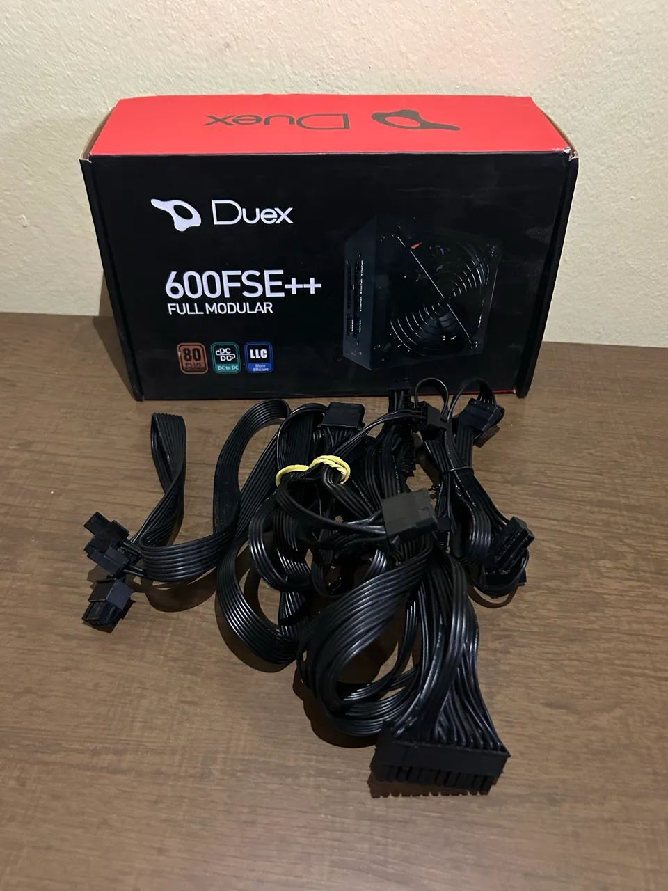 Fonte Duex 600FSE++ FULL MODULAR 80 plus - Foto 3
