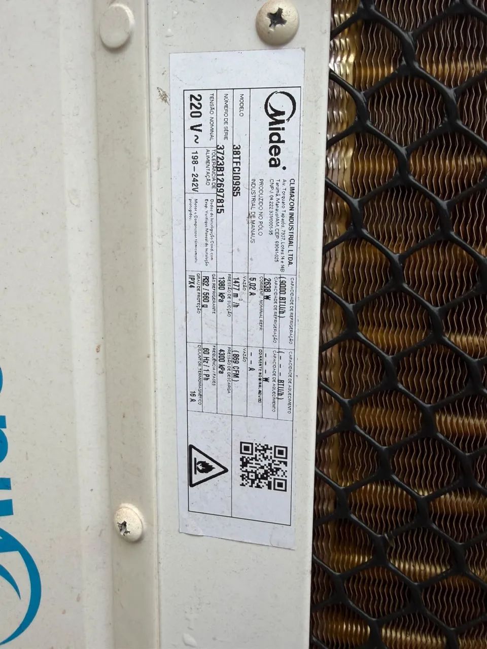 AR-CONDICIONADO SPRINGER MIDEA AIRVOLUTION 9.000 BTUs - Foto 3