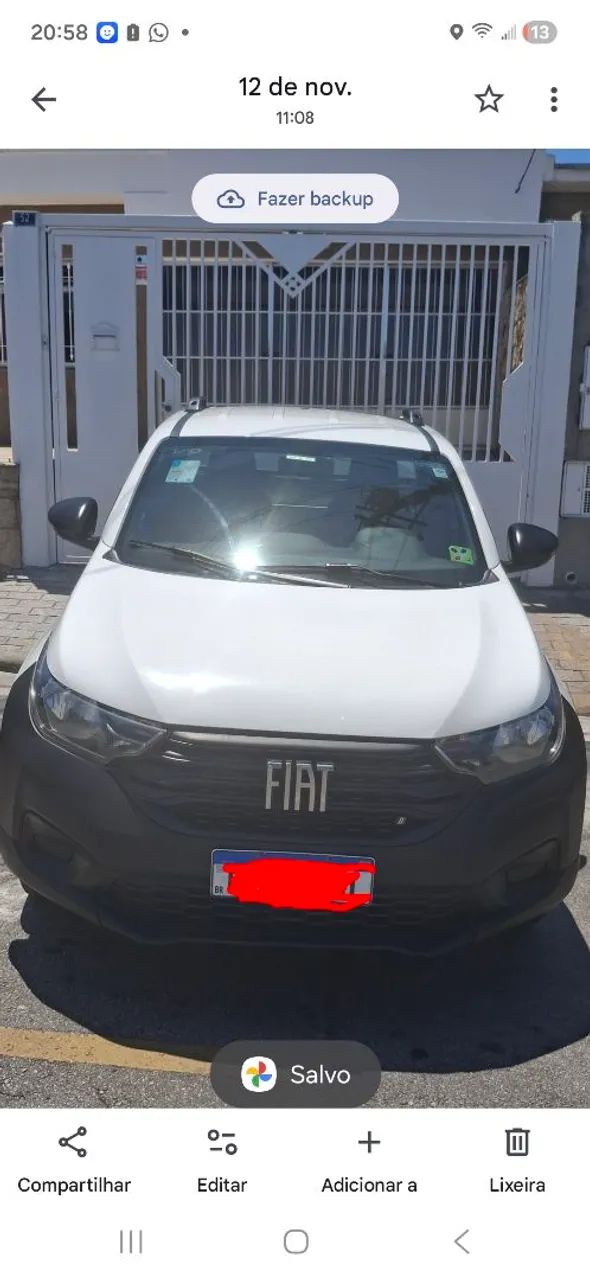 Fiat Strada Endurance 1.4 Flex 8V CS Plus 2021