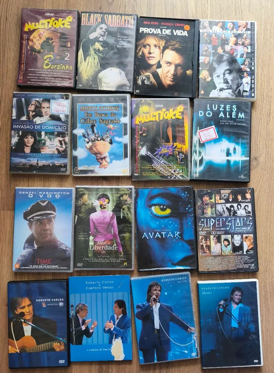 28 DVD e 1 CD originais