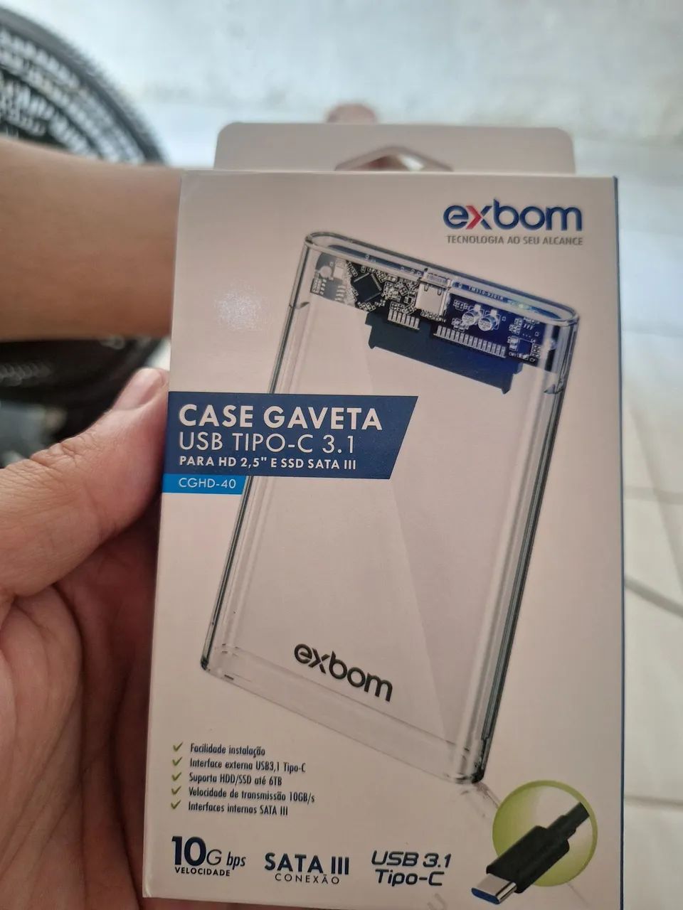 Case + HD de 1T 