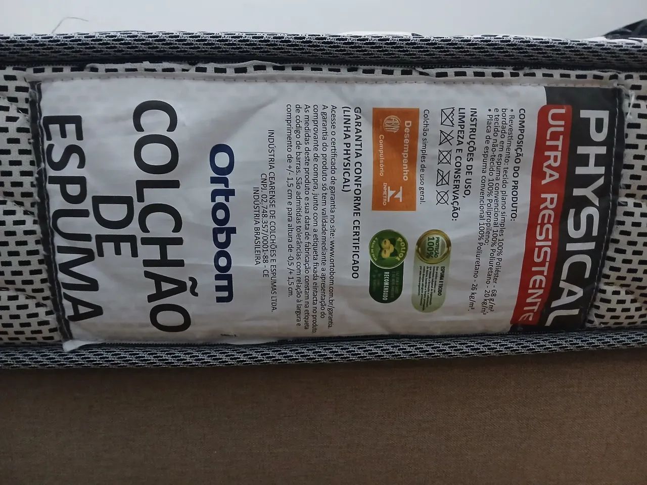 Vendo Conjunto Ortobom  ( Base + Colchão) - Foto 2