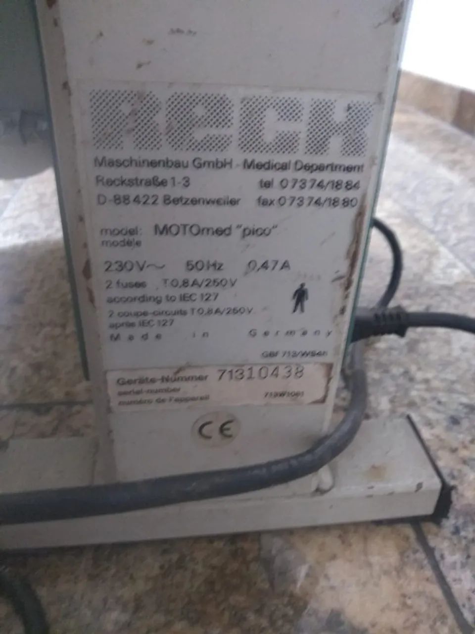 bicicleta elétrica p/ fisioterapia para pernas e braços  - Foto 4