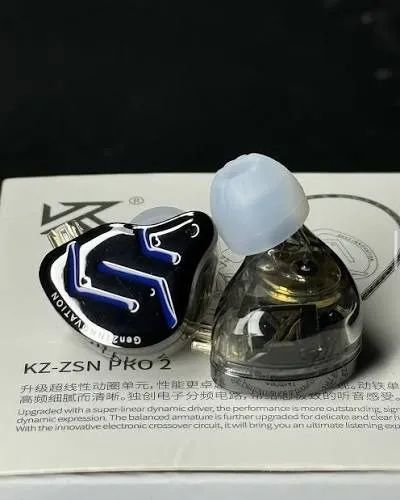 Fone KZZSN PRO 2 sem microfone, lacrado - Foto 4