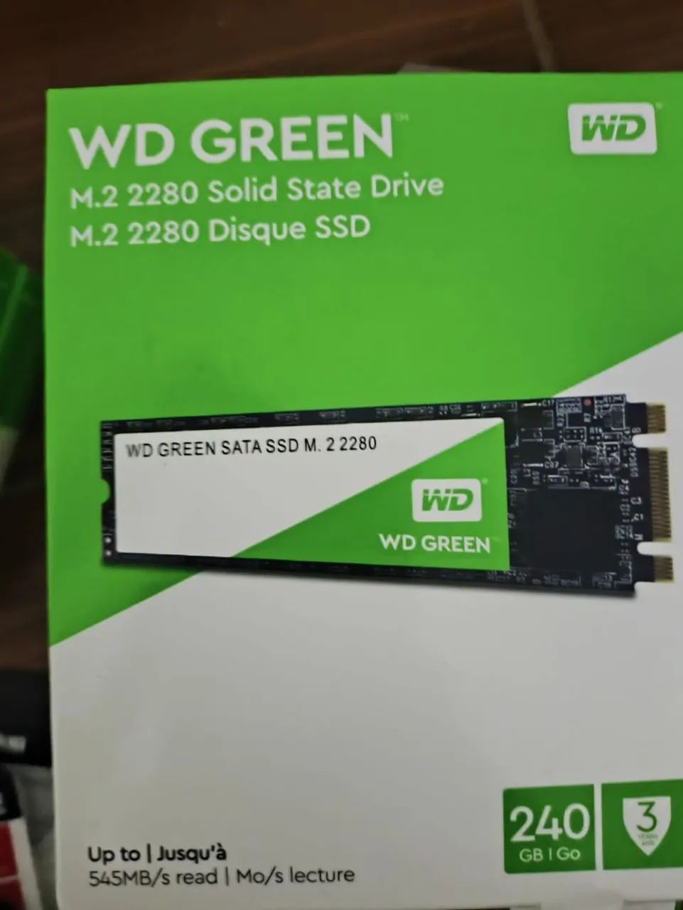 SSD m.2 240gb WD