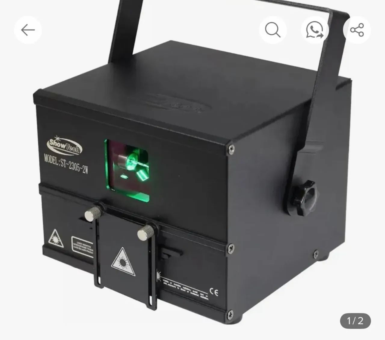 Laser light LL-AN2W RGB LASER SHOW 