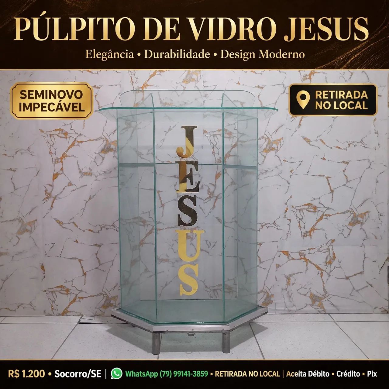 PÚLPITO SEXTAVADO