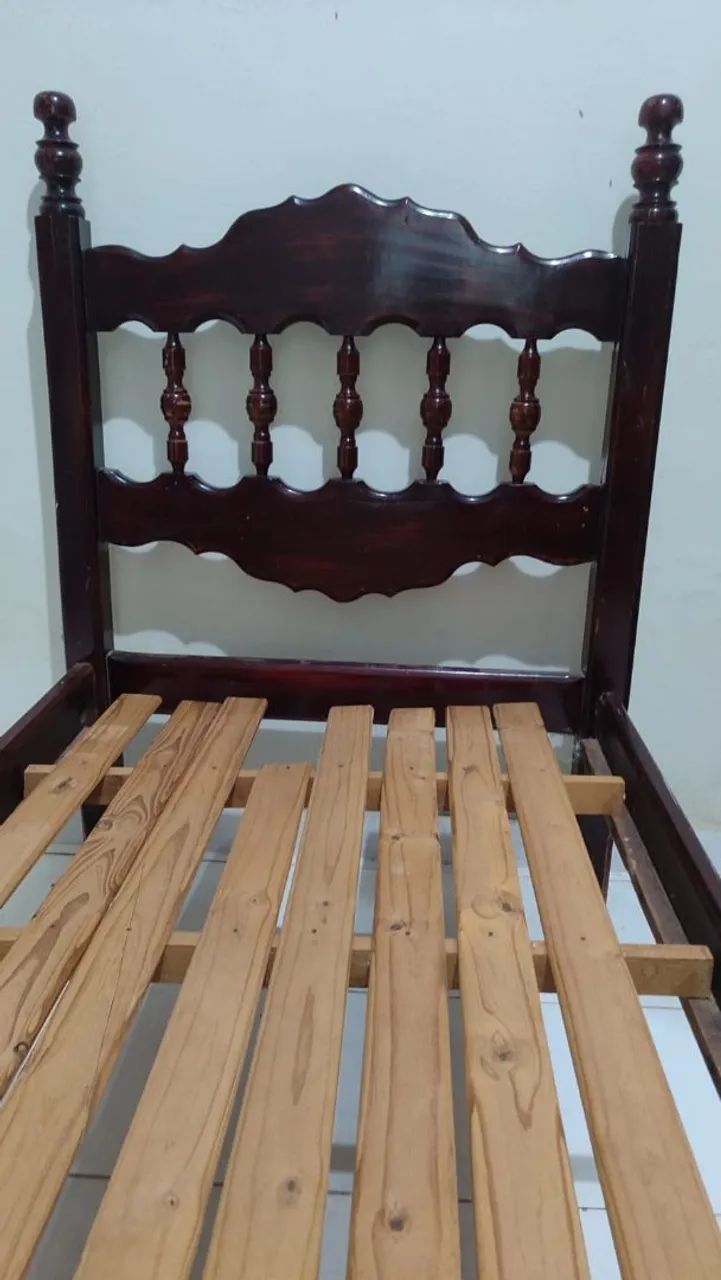 Cama madeira de solteiro  - Foto 2