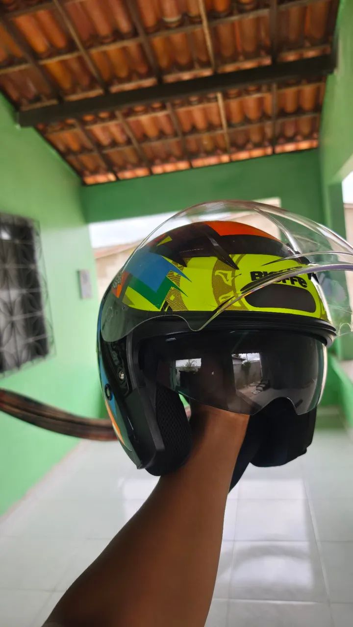 Capacete Aberto Bieffe B-pace - Foto 4