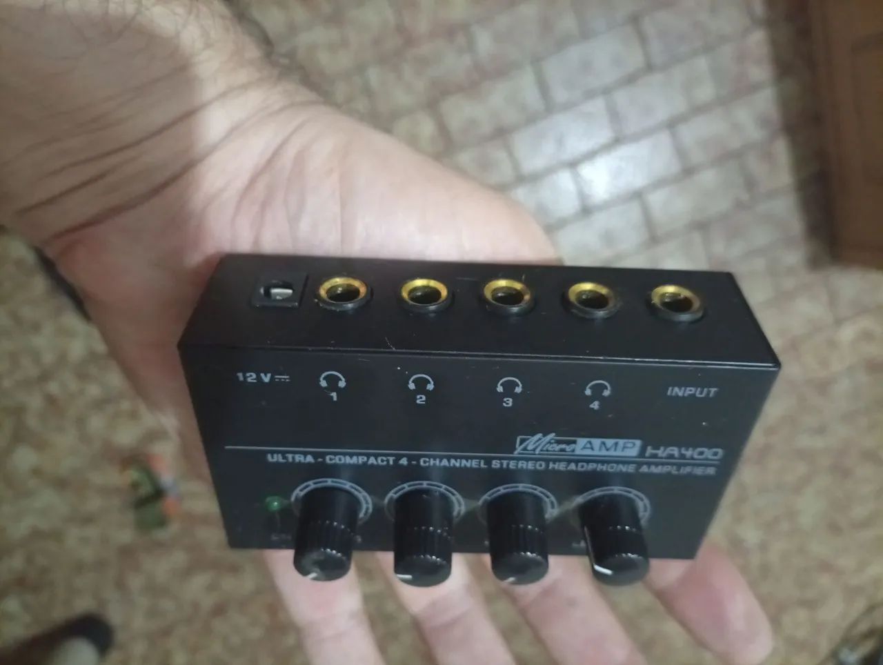 Amplificador de redfone 4 canais