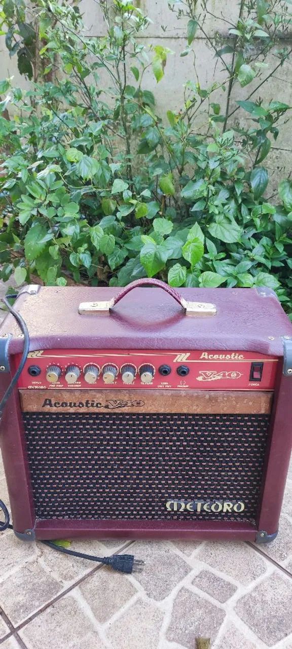 Caixa Amplificada Meteoro V40 - Usada - Foto 2