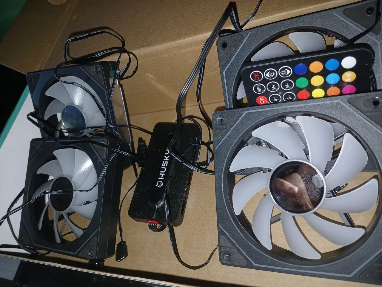 4 Ventoinhas e controladora husky nova  - Foto 2