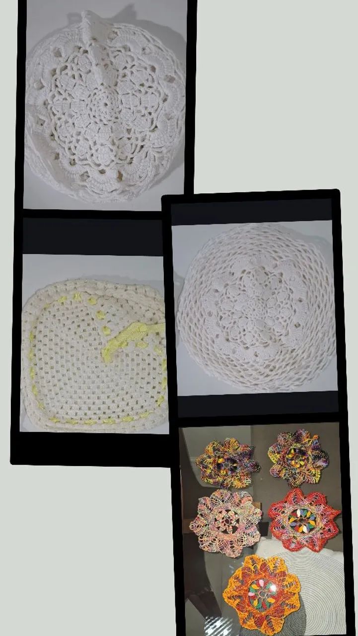 Toalhinhas de Mesa e Porta Guardanapo 