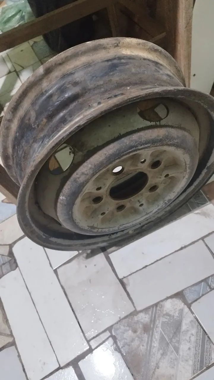 Rodas de ferro para carro 16"