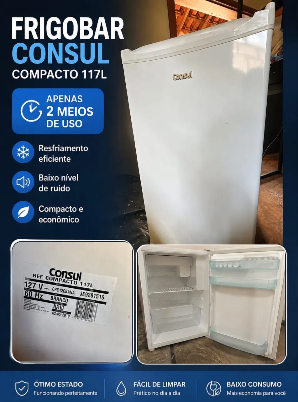 Frigobar cônsul 