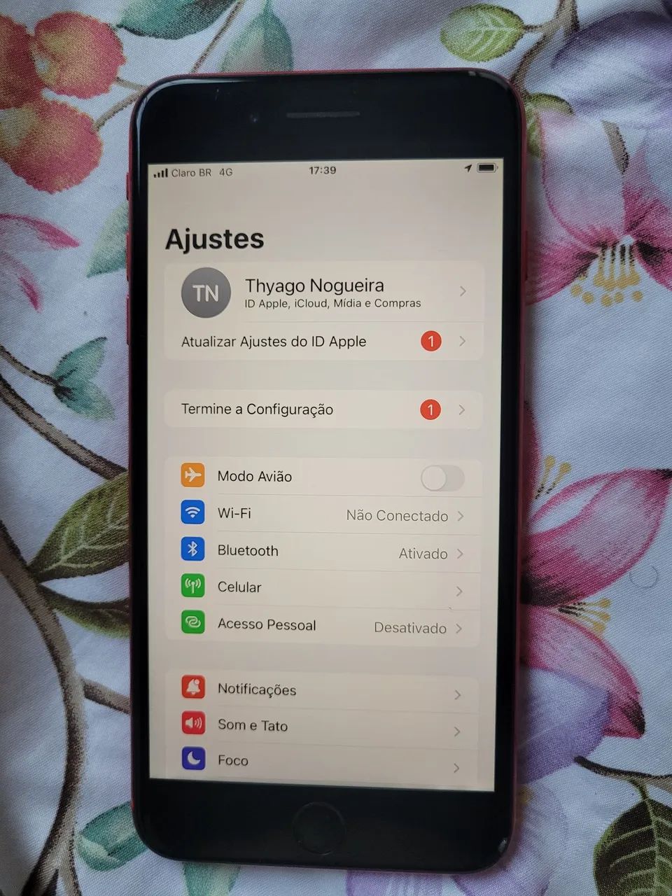 Iphone 8 plus vermelho  - Foto 5